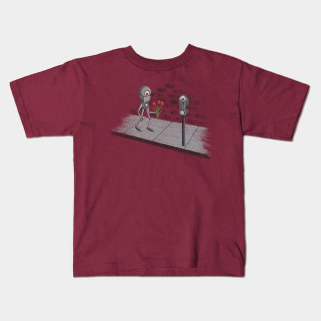 Looking For Love Kids T-Shirt by ORabbit